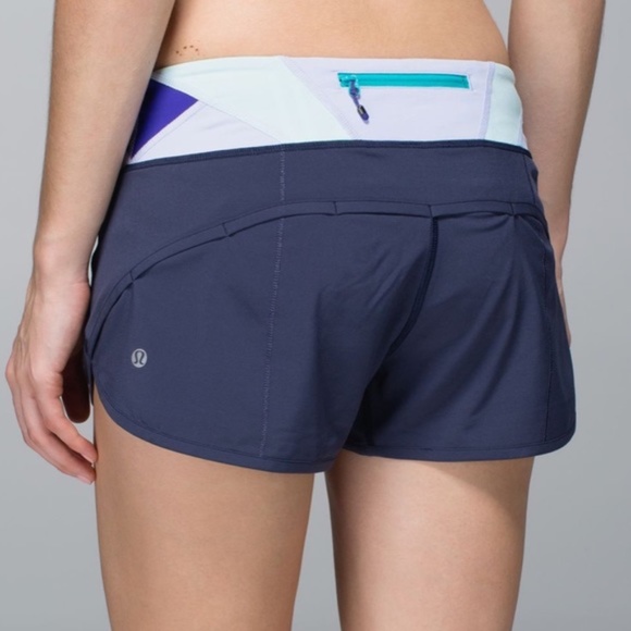 Speed Short *4-way Stretch 2.5" Navy blue 10 - Picture 1 of 8